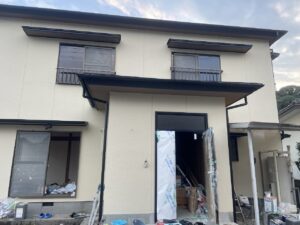 外壁塗装工事完了