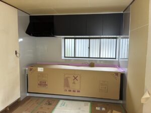 システムキッチン交換完了
