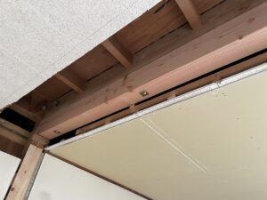 梁の補強工事完了