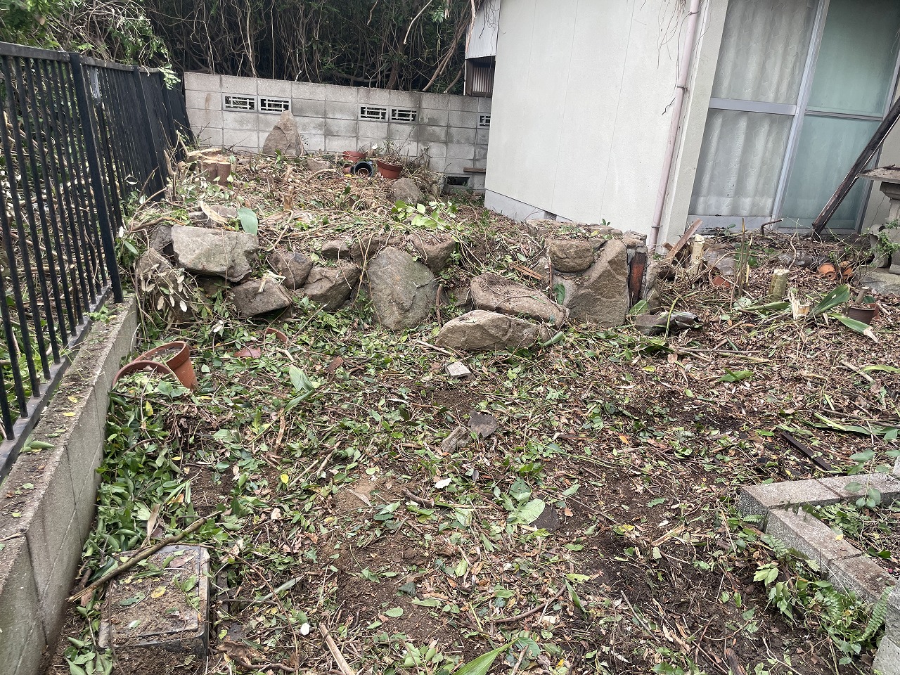 伐採・草刈り工事完了